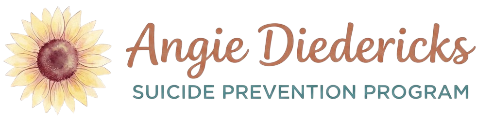 Angie Diedricks Suicide Prevention Program logo